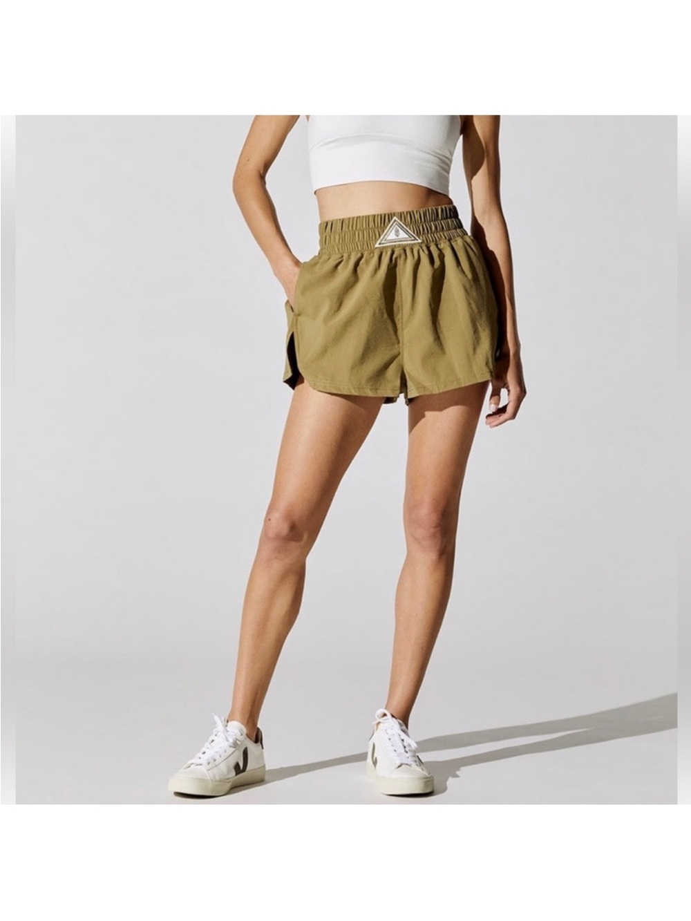 FP Movement Movement Next Round Shorts- Muted Sage size medium